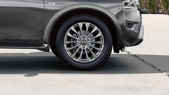 2023 Nissan Armada wheel and tire | Gates Nissan of Richmond in Richmond KY
