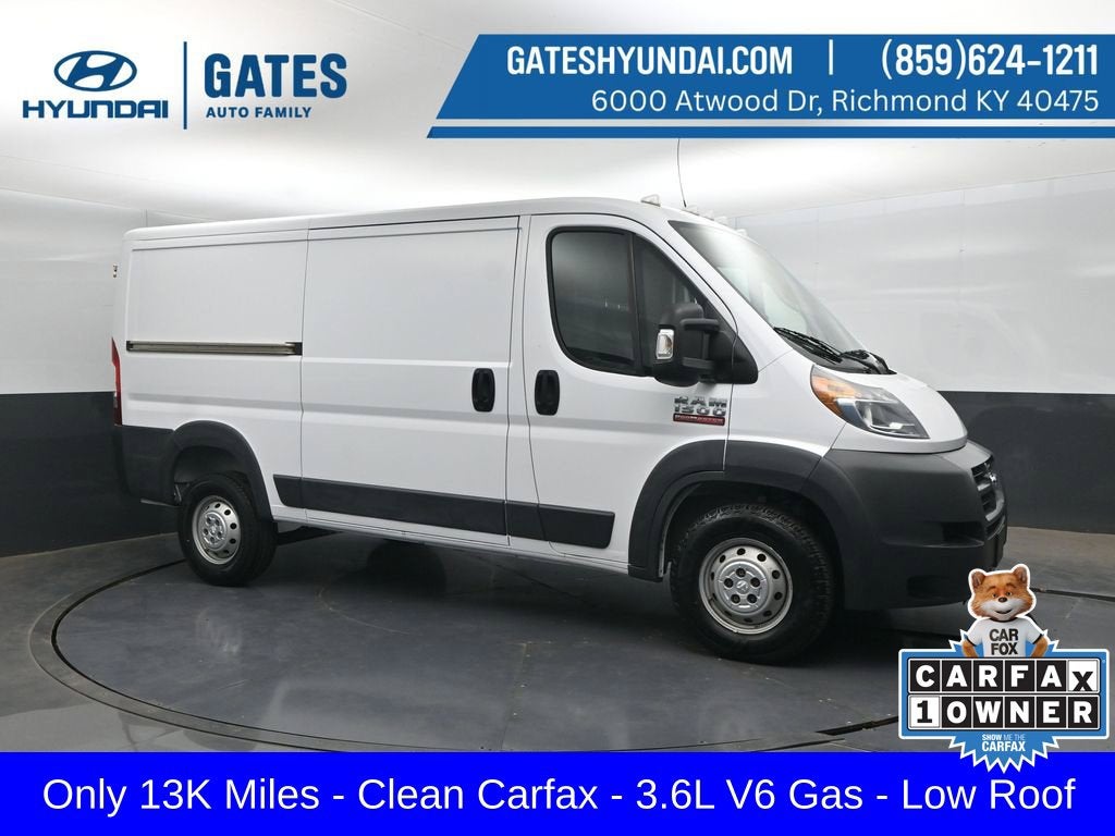 2018 RAM ProMaster 1500 Low Roof