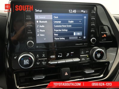 2020 Toyota Highlander Hybrid XLE