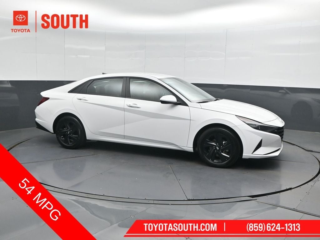 2023 Hyundai Elantra Hybrid Blue