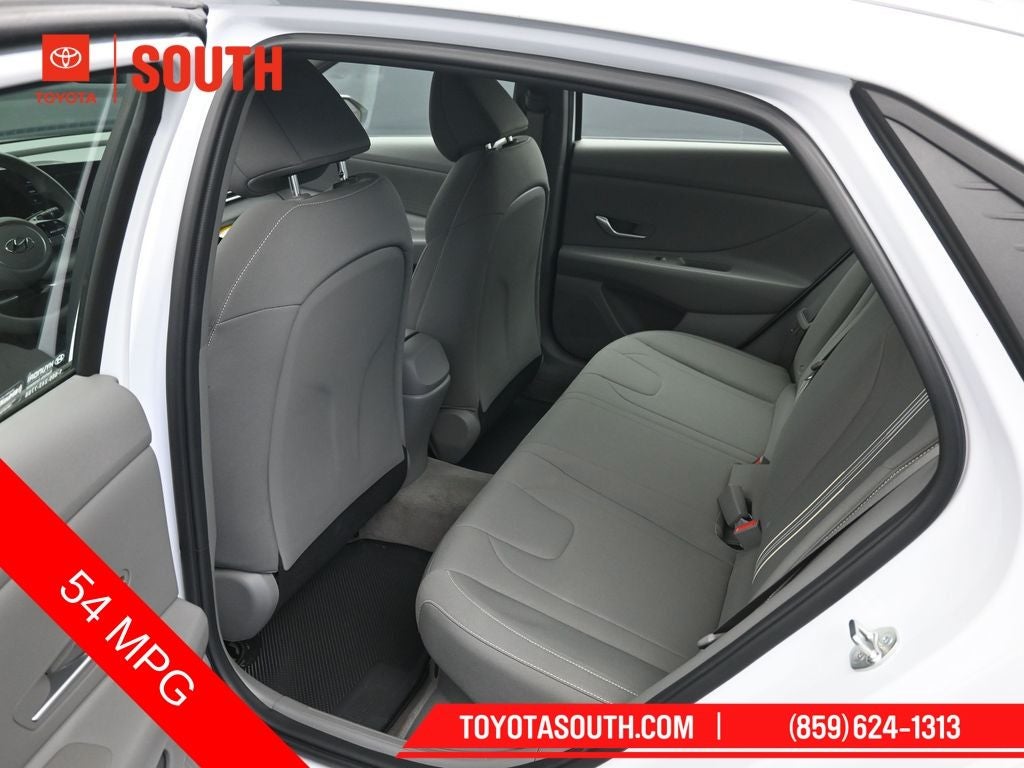 2023 Hyundai Elantra Hybrid Blue