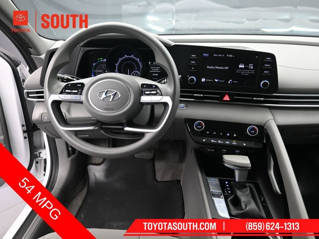 2023 Hyundai Elantra Hybrid Blue