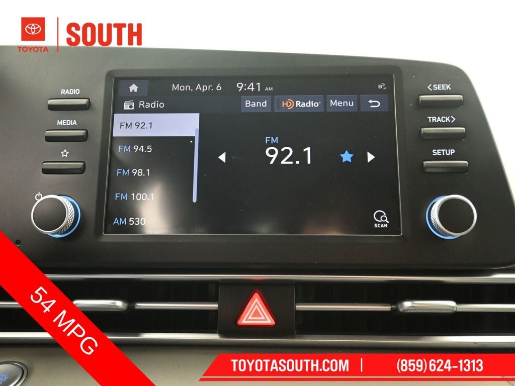 2023 Hyundai Elantra Hybrid Blue