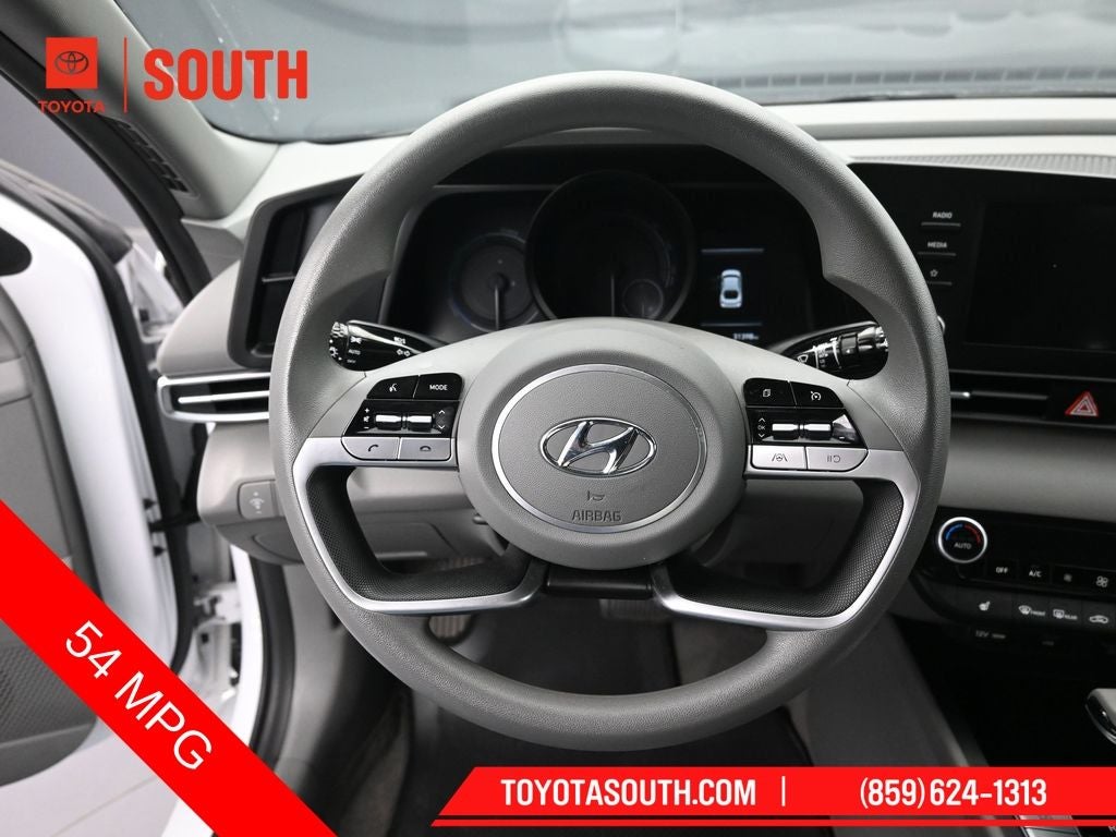 2023 Hyundai Elantra Hybrid Blue