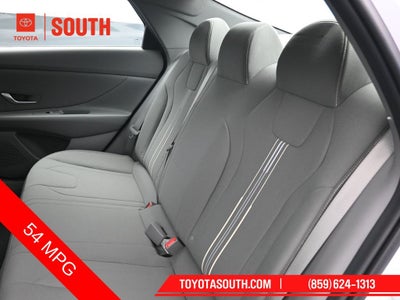 2023 Hyundai Elantra Hybrid Blue