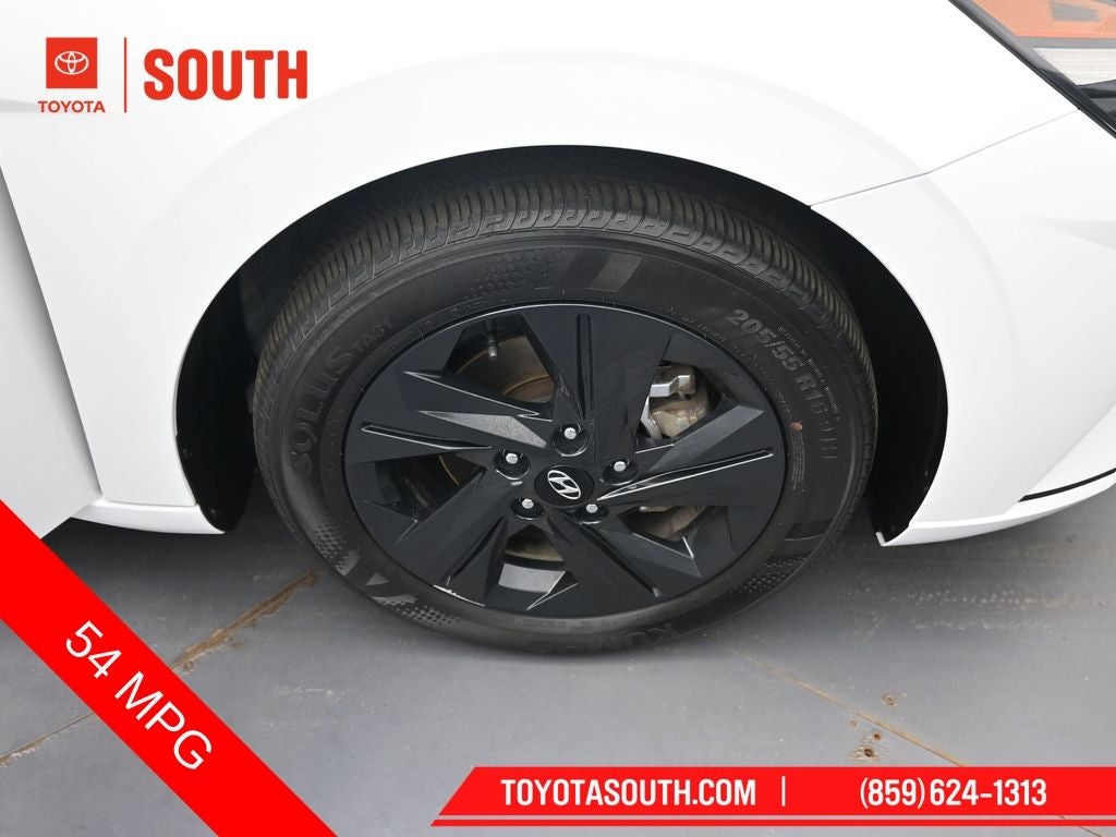 2023 Hyundai Elantra Hybrid Blue