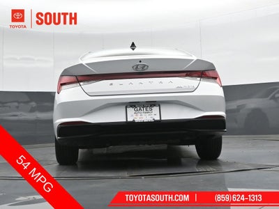 2023 Hyundai Elantra Hybrid Blue
