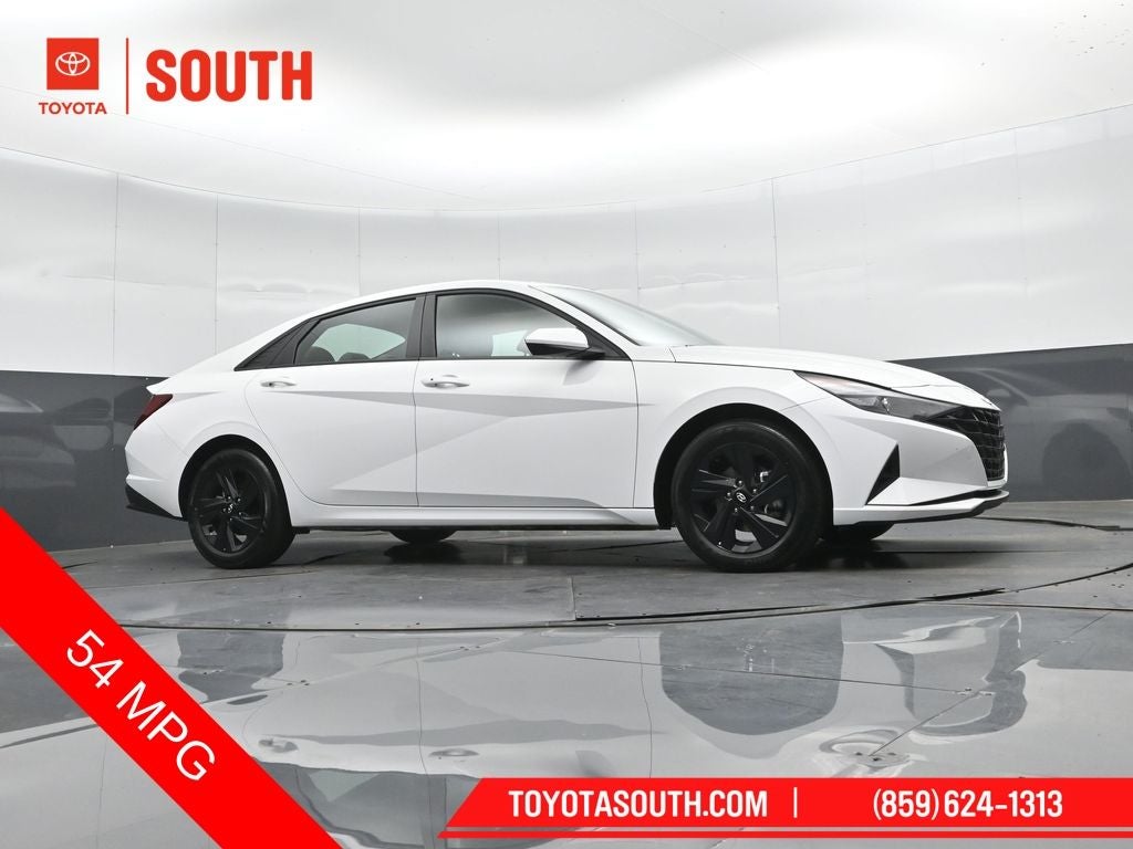 2023 Hyundai Elantra Hybrid Blue