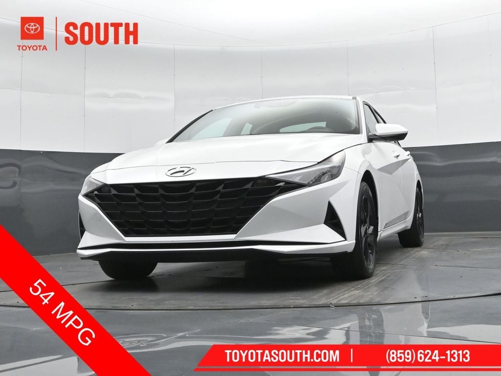 2023 Hyundai Elantra Hybrid Blue