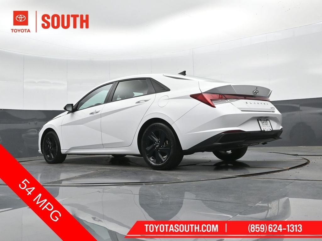 2023 Hyundai Elantra Hybrid Blue