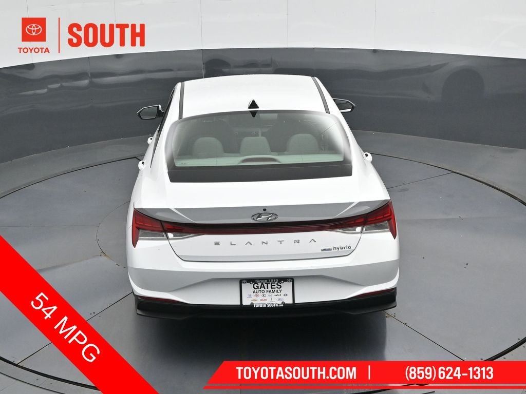 2023 Hyundai Elantra Hybrid Blue