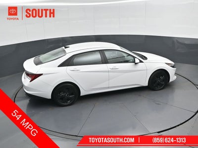 2023 Hyundai Elantra Hybrid Blue
