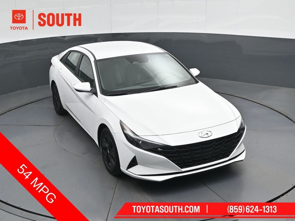 2023 Hyundai Elantra Hybrid Blue
