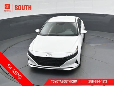 2023 Hyundai Elantra Hybrid Blue