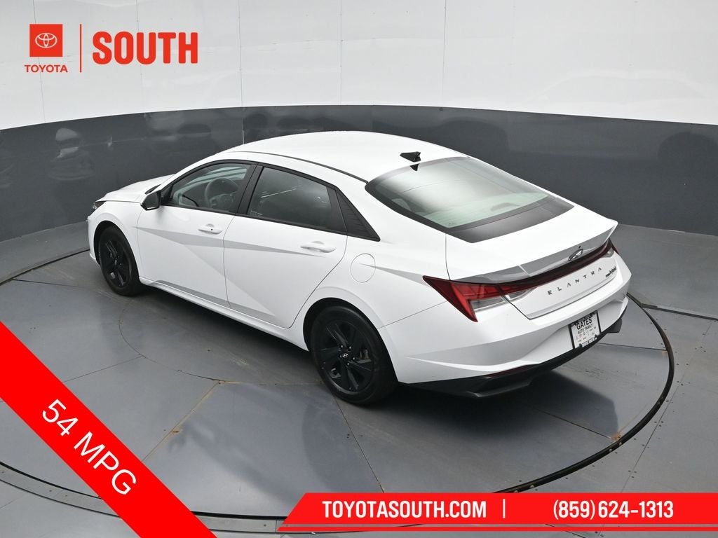 2023 Hyundai Elantra Hybrid Blue