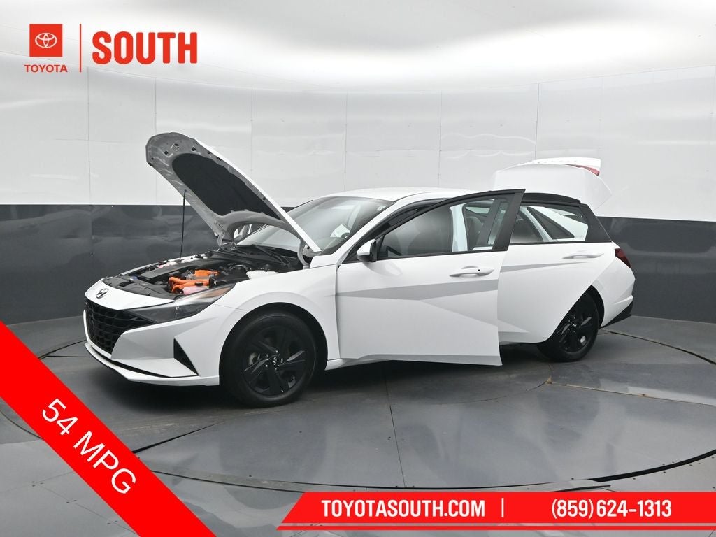 2023 Hyundai Elantra Hybrid Blue