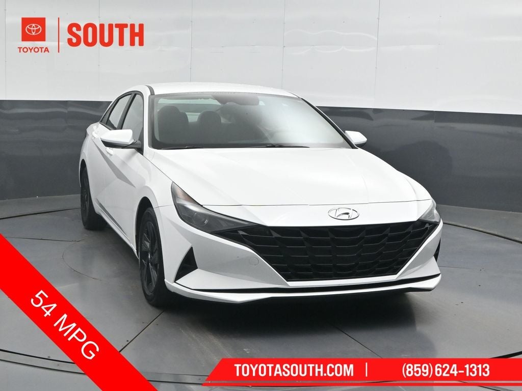 2023 Hyundai Elantra Hybrid Blue