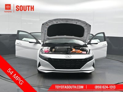 2023 Hyundai Elantra Hybrid Blue