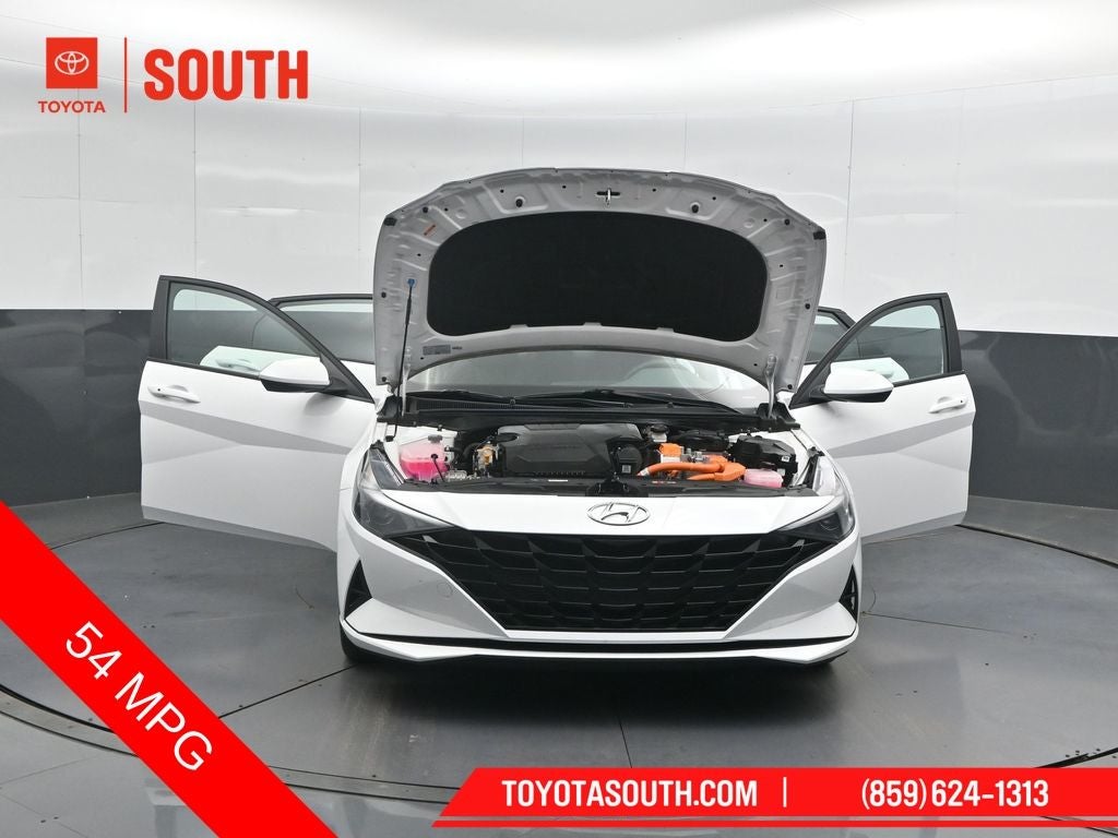 2023 Hyundai Elantra Hybrid Blue
