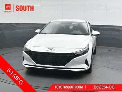 2023 Hyundai Elantra Hybrid Blue