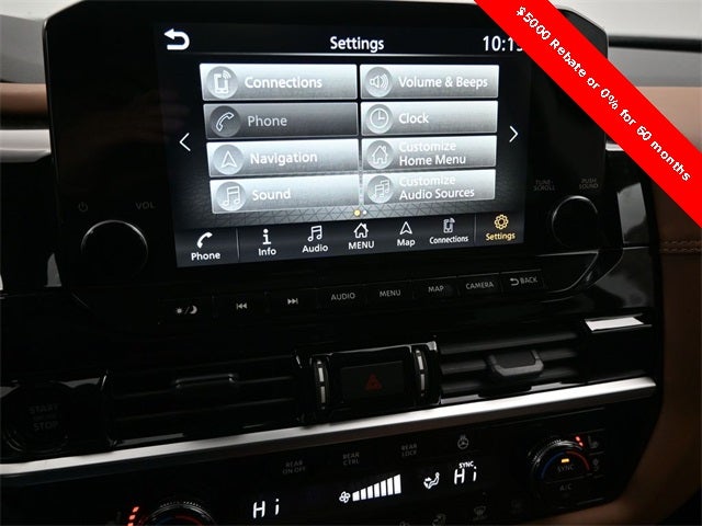 2025 Nissan Pathfinder Platinum