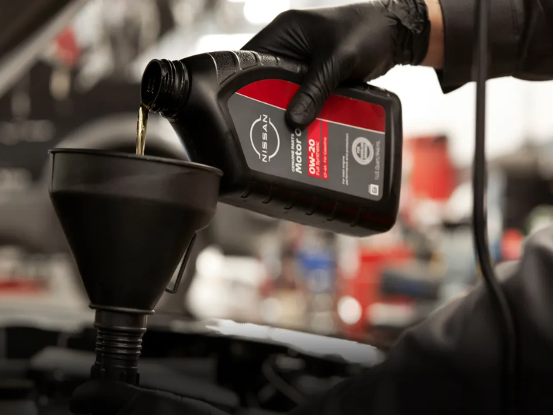 Genuine Nissan Motor Oil stocked at Gates Nissan in Richmond, Kentucky