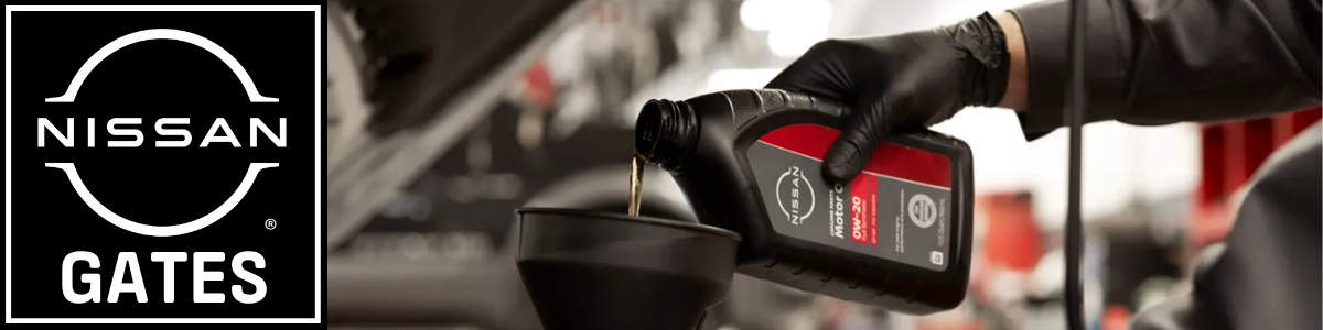 Nissan oil change service specials at Gates Nissan of Richmond, Kentucky