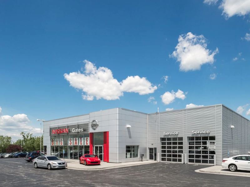 Gates Nissan dealership at 4098 Atwood Drive in Richmond, Kentucky