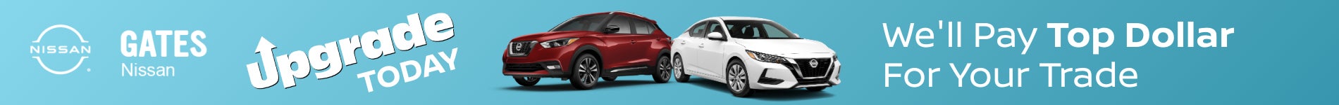 upgrade today sell us your vehicle at gates nissan in richmond, kentucky