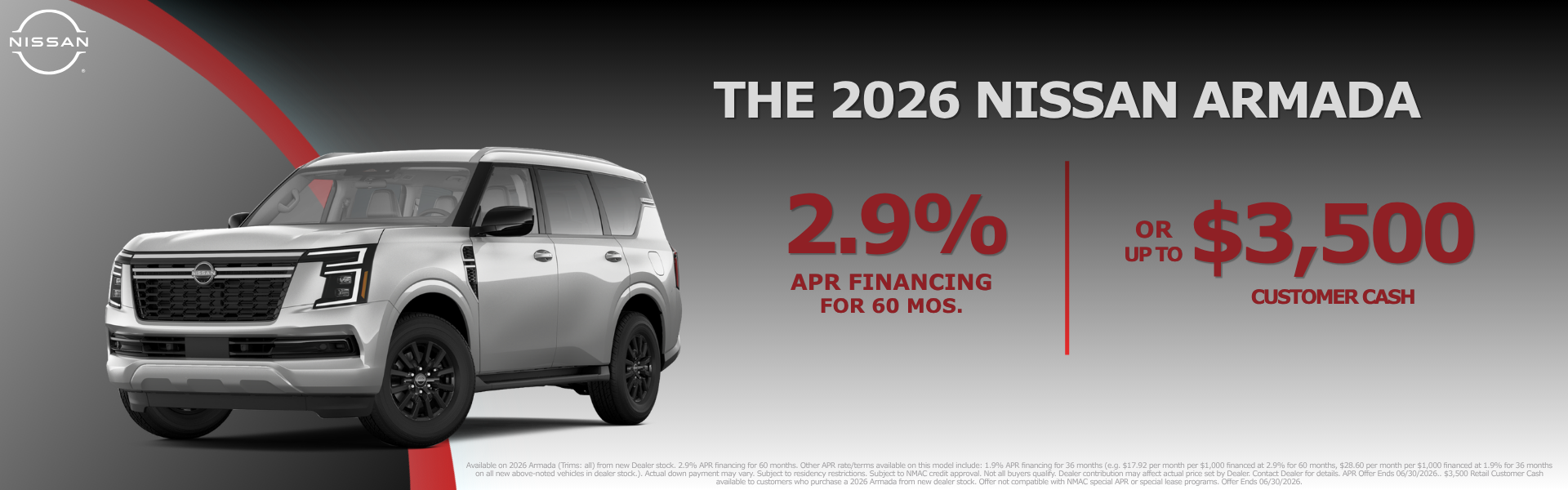 The NEW Armada at Gates Nissan