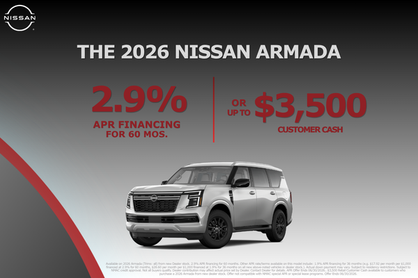 The NEW Armada at Gates Nissan